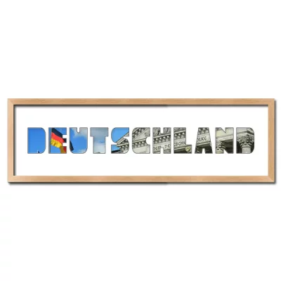 Thumbnail von Regiorahmen "Deutschland" mit Passepartout Natur