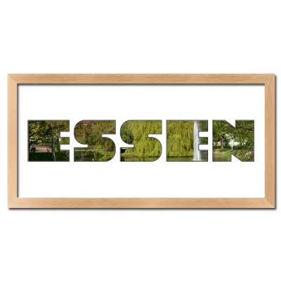 Thumbnail von Regiorahmen "Essen" mit Passepartout Natur