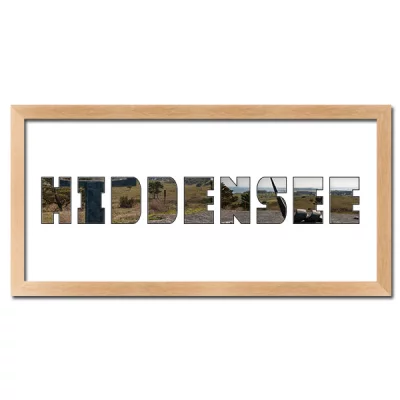 Thumbnail von Regiorahmen "Hiddensee" mit Passepartout Natur