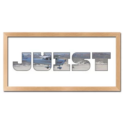 Thumbnail von Regiorahmen "Juist" mit Passepartout Natur
