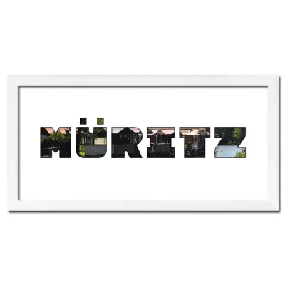 Thumbnail von Regiorahmen "Müritz" mit Passepartout Weiss