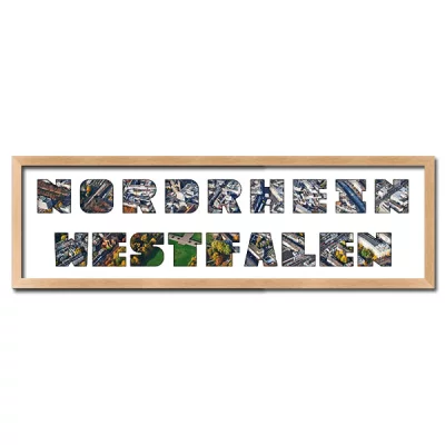 Thumbnail von Regiorahmen "Nordrhein-Westfalen" mit Passepartout Natur