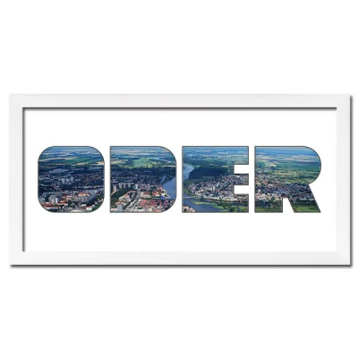 Thumbnail von Regiorahmen "Oder" mit Passepartout Weiss
