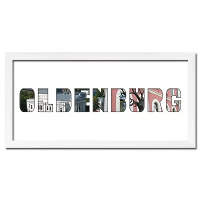 Thumbnail von Regiorahmen "Oldenburg" mit Passepartout Weiss