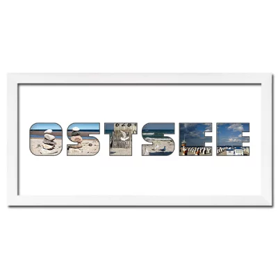 Thumbnail von Regiorahmen "Ostsee" mit Passepartout Weiss