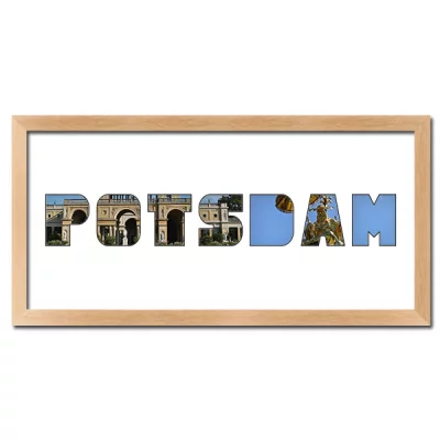 Thumbnail von Regiorahmen "Potsdam" mit Passepartout Natur