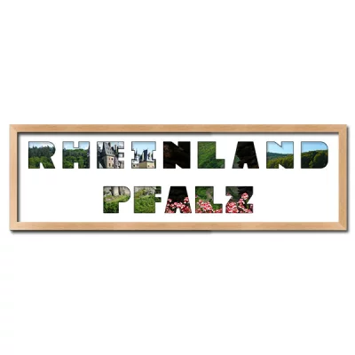 Thumbnail von Regiorahmen "Rheinland-Pfalz" mit Passepartout Natur