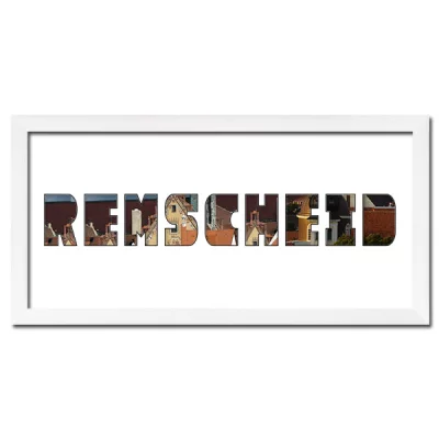 Thumbnail von Regiorahmen "Remscheid" mit Passepartout Weiss