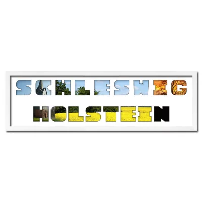Thumbnail von Regiorahmen "Schleswig-Holstein" mit Passepartout Weiss