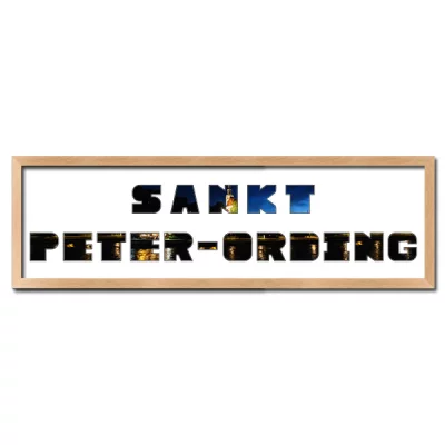 Thumbnail von Regiorahmen "St. Peter-Ording" mit Passepartout Natur