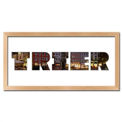 Thumbnail von Regiorahmen "Trier" mit Passepartout Natur