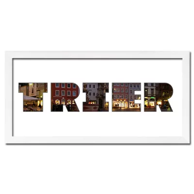 Thumbnail von Regiorahmen "Trier" mit Passepartout Weiss