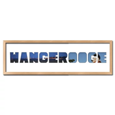 Thumbnail von Regiorahmen "Wangerooge" mit Passepartout Natur