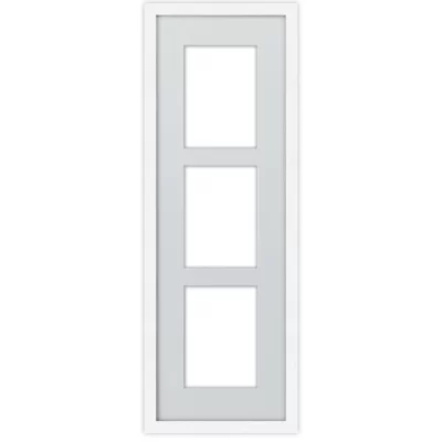 Multiramka na zdjęcia Nouvelle 3x13x18 cm | biały | szkło standardowe (2 mm)