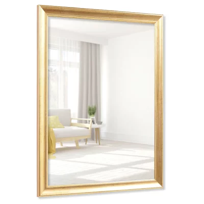 Wandspiegel Périgueux 13x13 cm | antiek goud | spiegel (3 mm)