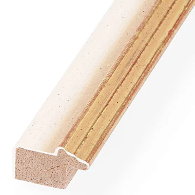 Thumbnail von Holzrahmen Kreuzlingen Elfenbein, Echtgold verziert 22 Kt