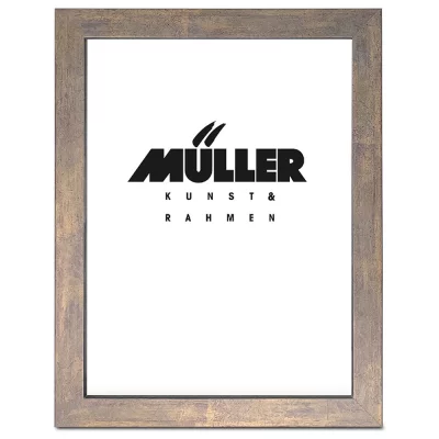 Houten kader Saarland met afstandshouder 10,5x14,8 cm (A6) | koper | normaal glas (2 mm)