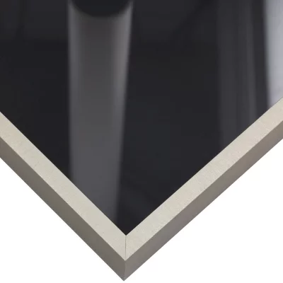 Thumbnail von Alu-Bilderrahmen Profil alpha Brushed Edelstahl