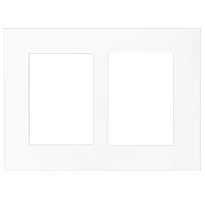Thumbnail von 2,5 mm Passepartout in Museumsqualität, 24x30 cm (2x 10x15 cm)