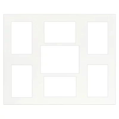 Thumbnail von 2,5 mm Passepartout in Museumsqualität, 40x50 cm (10x15 cm, 13x18 cm)