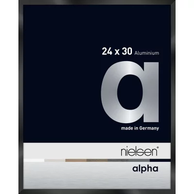 Thumbnail von Alurahmen Alpha - Art Edition Schwarz glanz eloxiert 24x30 cm