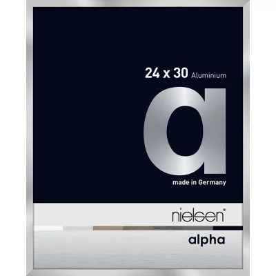 Thumbnail von Alurahmen Alpha - Art Edition Silber 24x30 cm