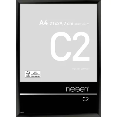 Thumbnail von Alurahmen C2 - Art Edition Eloxal Schwarz glanz 21x29,7 cm (A4)