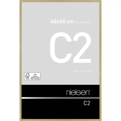 Thumbnail von Alurahmen C2 - Art Edition Struktur Gold matt 40x60 cm