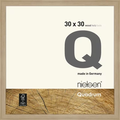 Thumbnail von Holzrahmen Quadrum - Art Edition Eiche Natur 30x30 cm