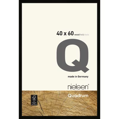 Thumbnail von Holzrahmen Quadrum - Art Edition Schwarz 40x60 cm