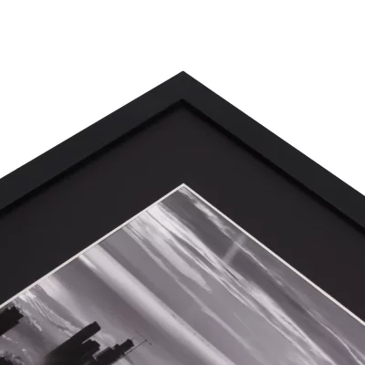 Thumbnail von 1,4 mm Passepartout White Core Maßanfertigung Black