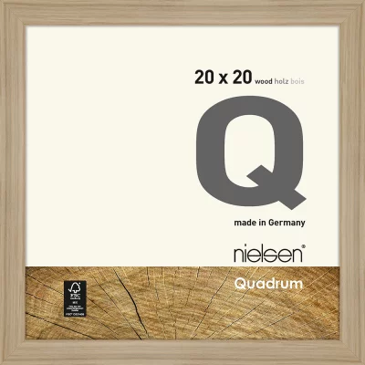 Fotokader Quadrum 20x20 cm | eik, natuur | normaal glas (2 mm)