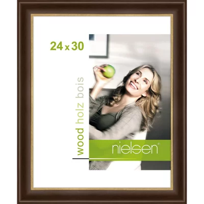 Holzrahmen Derby 24x30 cm | Palisander | Normalglas (2 mm)