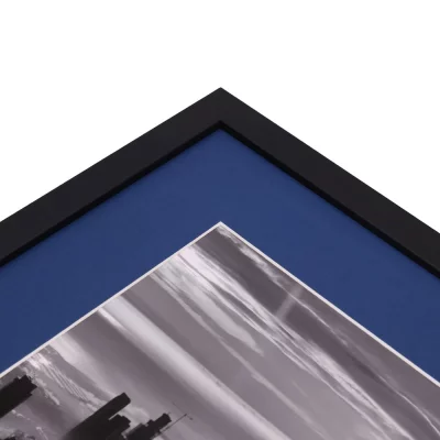 1,4 mm WhiteCore standaard passe-partout met individueel knipsel 70x100 cm | Delft Blue