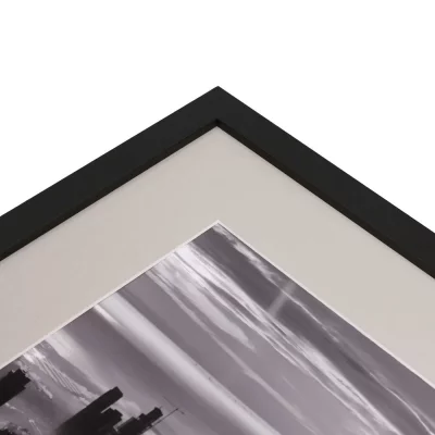 1,4 mm WhiteCore standaard passe-partout met individueel knipsel 70x100 cm | Granite