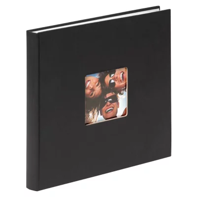 Fotoboek Fun - 40 pagina's, 26x25 cm 26x25 cm | zwart