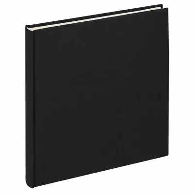 Fotoboek Cloth - 40 pagina's, 26x25 cm 26x25 cm | zwart