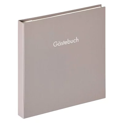 Thumbnail von Gästebuch Fun mit 50 Seiten, 25x26 cm grau