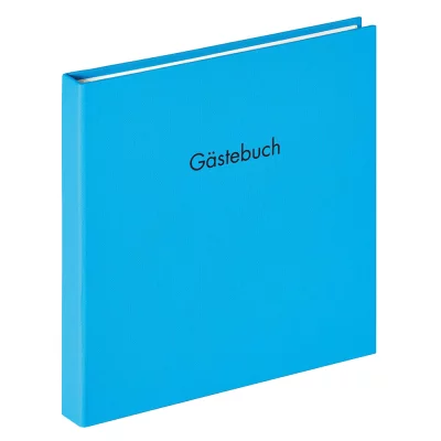 Thumbnail von Gästebuch Fun mit 50 Seiten, 25x26 cm oceanblau
