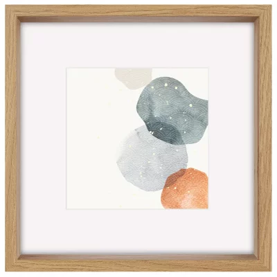 Thumbnail von 3D-Bilderrahmen Shape (MDF) mit Passepartout Eiche 50x50 cm (30x30 cm)