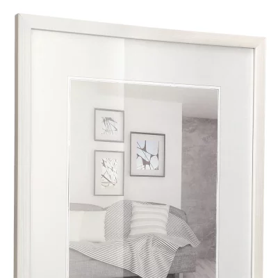 Kunststof lijst Construction 21x29,7 cm (A4) | wit | normaal glas (2 mm)