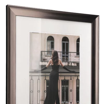 Kunststof kader Venice 13x18 cm | staal | normaal glas (2 mm)