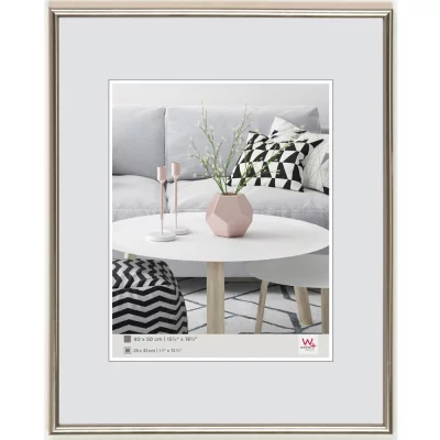 Rama z tworzywa sztucznego Galeria 10x15 cm | stal | szkło standardowe (2 mm)