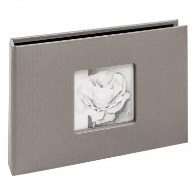 Condoleance album Beyond voor 12 foto's, 12x17 cm 12x17 cm | grijs