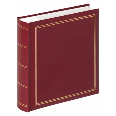 Insteek fotoalbum Monza voor 200 foto's 10x15 cm 10x15 cm | rood