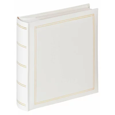 Insteek fotoalbum Monza voor 200 foto's 10x15 cm 10x15 cm | wit