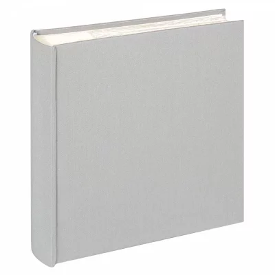 Insteek fotoalbum Cloth voor 200 foto's 10x15 cm 10x15 cm | grijs