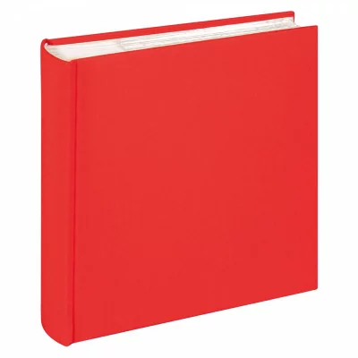Insteek fotoalbum Cloth voor 200 foto's 10x15 cm 10x15 cm | rood