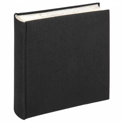 Insteek fotoalbum Cloth voor 200 foto's 10x15 cm 10x15 cm | zwart