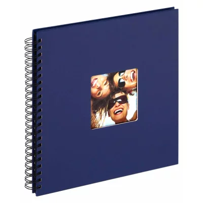 Spiraal fotoboek Fun - 50 pagina's, 30x30 cm 30x30 cm | blauw